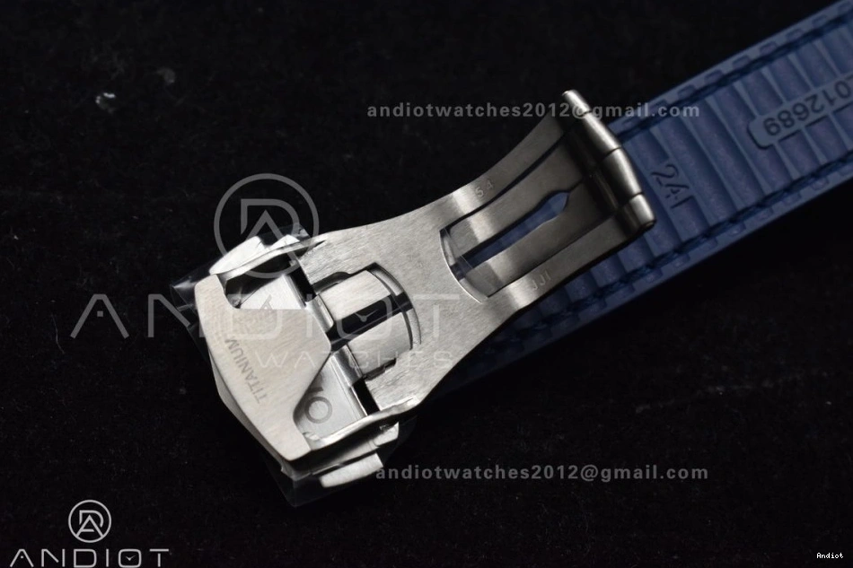 Dial Strap on Gummy VSF Best Ceramic SS Super Blue Blue Edition Clone 1:1 Blue A8900 Constellation 1223